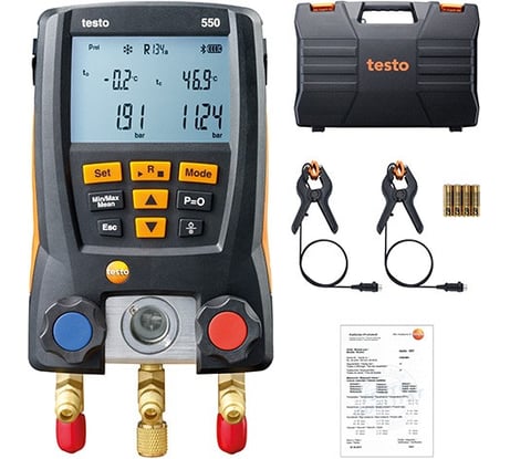 Цифровой манометрический коллектор с Bluetooth Testo 550 0563 1550