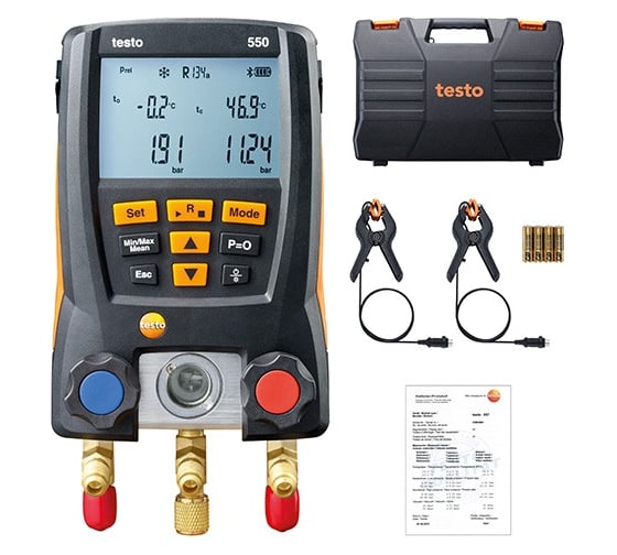 Цифровой манометрический коллектор с Bluetooth Testo 550 0563 1550 1