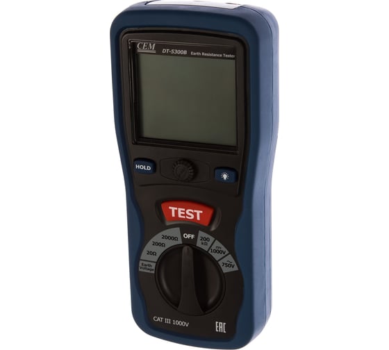 Измеритель сопротивления заземления СЕМ DT-5300B 482025