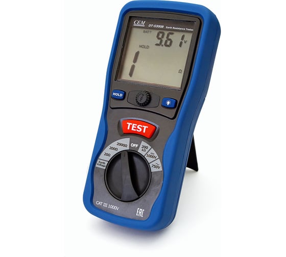 Измеритель сопротивления заземления СЕМ DT-5300B 482025