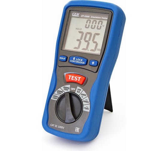 Цифровой тестер изоляции СЕМ DT-5500 480472