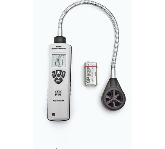 Анемометр с гибким зондом СЕМ DT-318 481752