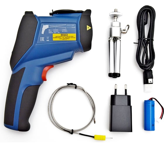 Высокотемпературный пирометр со встроенной камерой СЕМ DT-9862 481028 ...