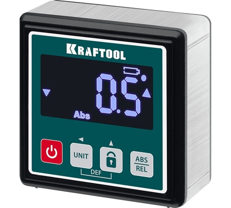 Электронный уровень-уклономер KRAFTOOL kompakt 4x90 34687