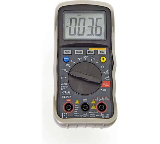 Мультиметр СЕМ DT-202 480328