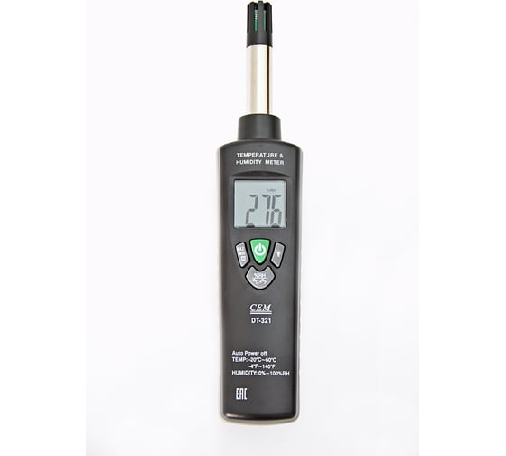 Цифровой гигро-термометр СЕМ DT-321 480342