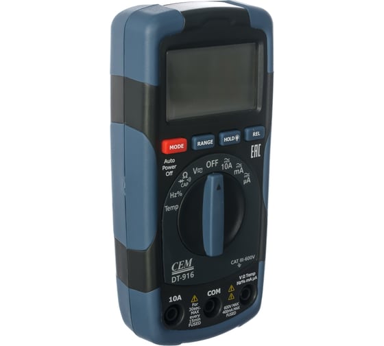 Цифровый мультиметр СЕМ DT-916 481394