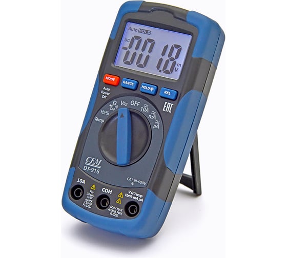 Цифровый мультиметр СЕМ DT-916 481394