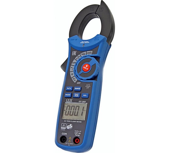 Токовые клещи для измерения переменного тока СЕМ DT-355 480465