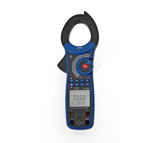 Токовые клещи с измерителем мощности СЕМ DT-3353 481530
