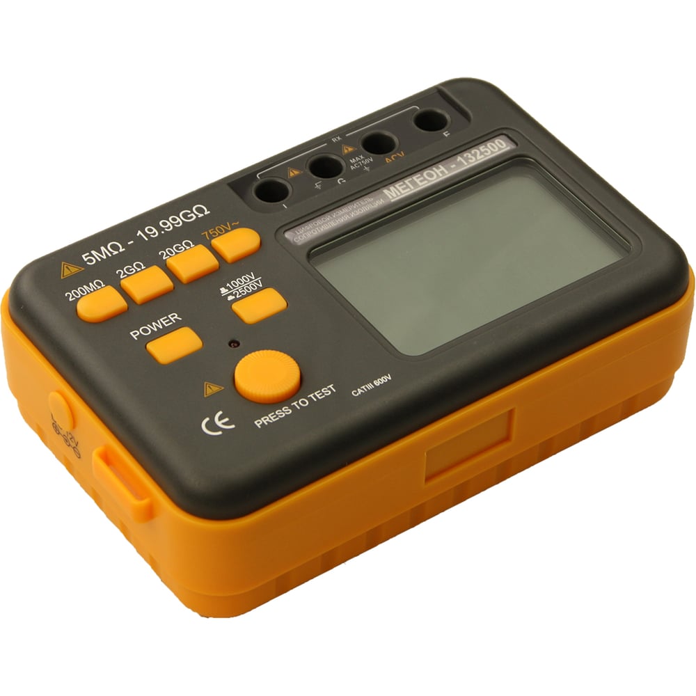 Мегаомметр МЕГЕОН 132500 - выгодная цена, отзывы, характеристики, фото ...