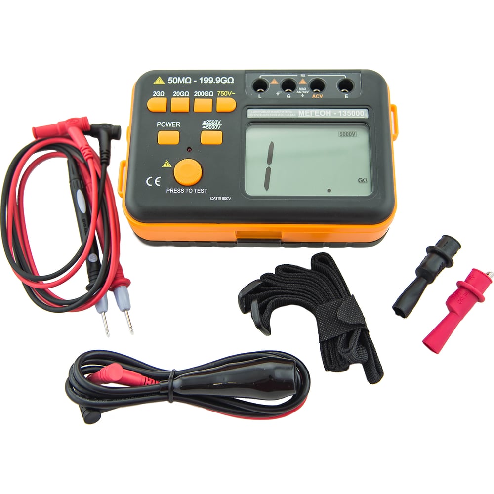 Мегаомметр МЕГЕОН 00000003098 - выгодная цена, отзывы, характеристики ...