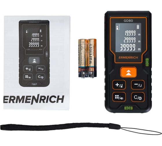 Лазерная рулетка Ermenrich (Эрменрих) Reel GD80 81423 1