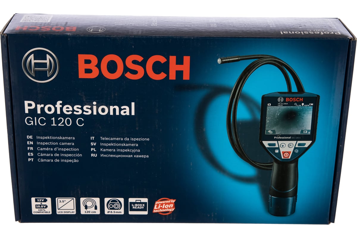 TELECAMERA ISPEZIONE BOSCH GIC 120C L-BOXX 