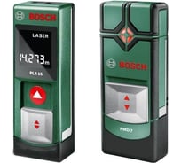 Лазерный дальномер Bosch PLR 15 + детектор PMD 7 0.603.672.002