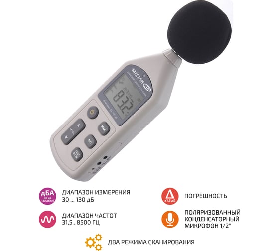 Измеритель шума МЕГЕОН 92131 00000002821