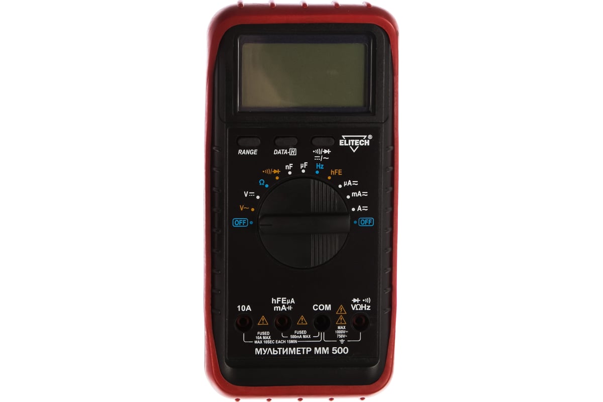 Мультиметр Elitech ММ 500 - выгодная цена, отзывы, характеристики, фото ...