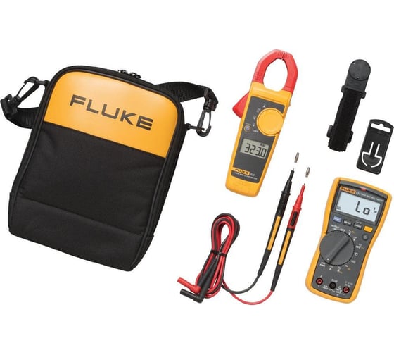 Комплект цифровой мультиметр + токоизмерительные клещи FLUKE 117/323