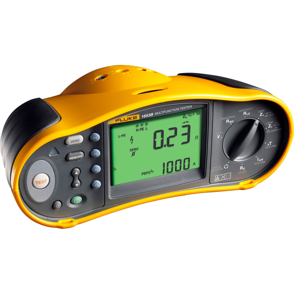 Многофункциональный тестер электроустановок FLUKE 1653B - выгодная цена ...