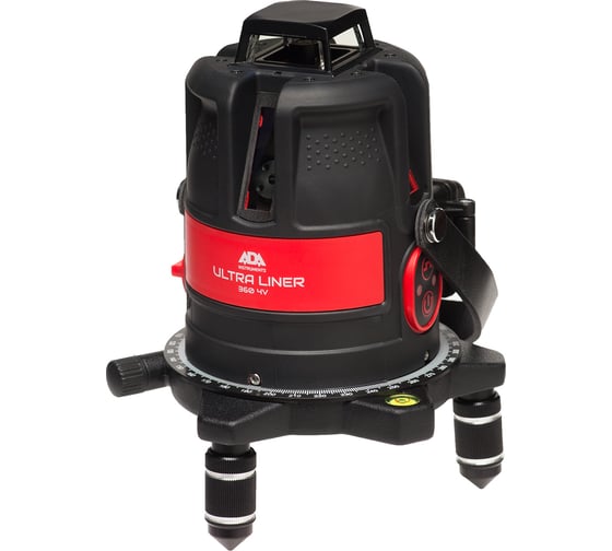 Лазерный уровень ADA ULTRALINER 360 4V Set А00477
