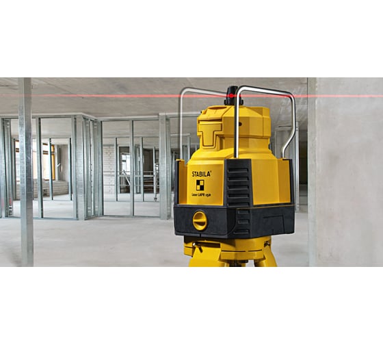Лазерный нивелир STABILA LAPR 150-L-Set и штатив BST-K-M 18458