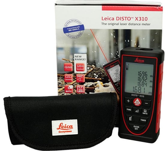 Лазерный дальномер Leica Disto X310 с поверкой 790656П