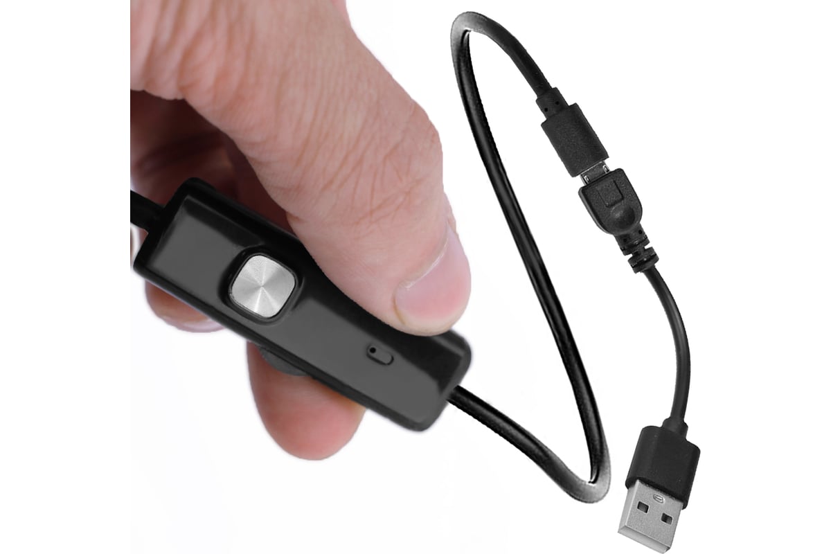 Полужесткий видеоэндоскоп micro USB МЕГЕОН 33022 00000007363 - выгодная  цена, отзывы, характеристики, 1 видео, фото - купить в Москве и РФ