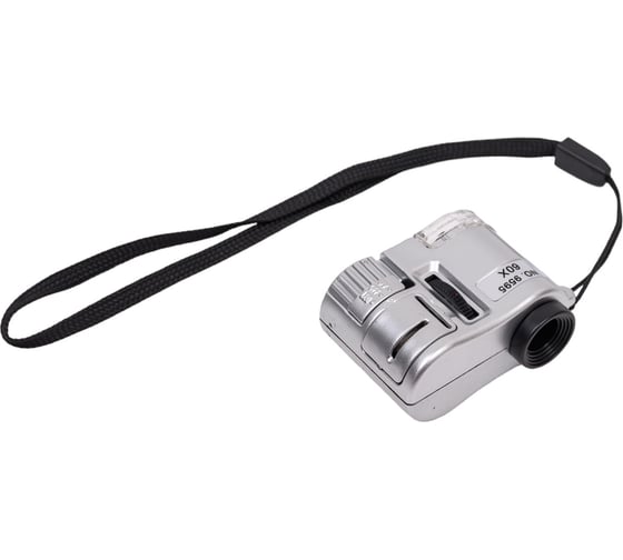 Микроскоп Pro Legend 60x мини на прищепке, с подсветкой (1 LED) и ультрафиолетом PL4445