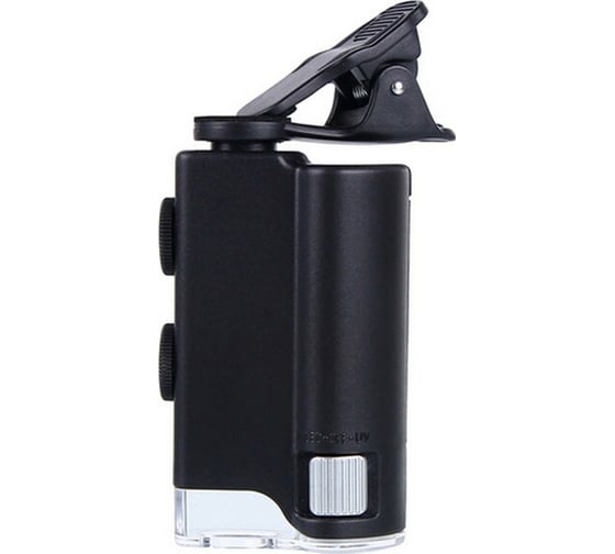 Микроскоп для телефонов Pro Legend 60-100х мини с подсветкой и ультрафиолетом PL4446