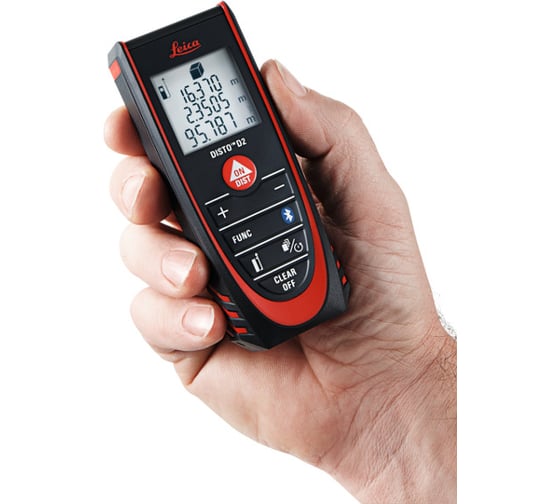 Лазерный дальномер Leica Disto D2 NEW с поверкой 837031П