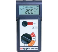 Измеритель параметров изоляции и проводимости Megger MIT200 MIT200-EN
