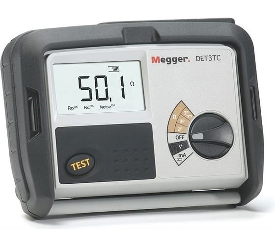 Измеритель сопротивления заземления Megger DET3TC 1
