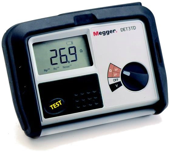 Измеритель сопротивления заземления Megger DET3TD 1