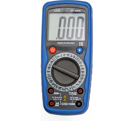 Цифровой мультиметр СЕМ DT-9908 481059