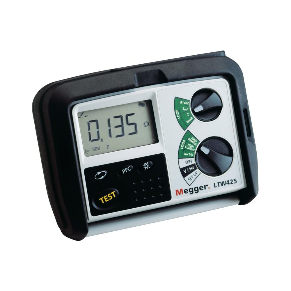 Двухпроводной измеритель параметров петли КЗ, без срабатывания УЗО ...