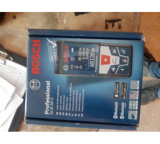Лазерный измеритель длины Bosch GLM 50 C Professional 0.601.072.C00 ...
