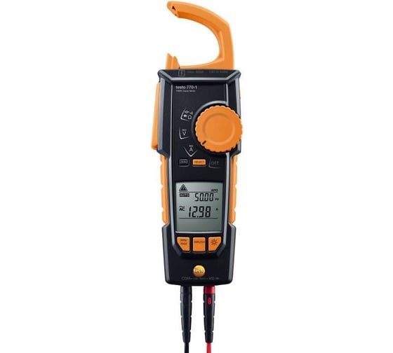 Токовые клещи с функцией измерения истинного СКЗ Testo 770-1 0590 7701