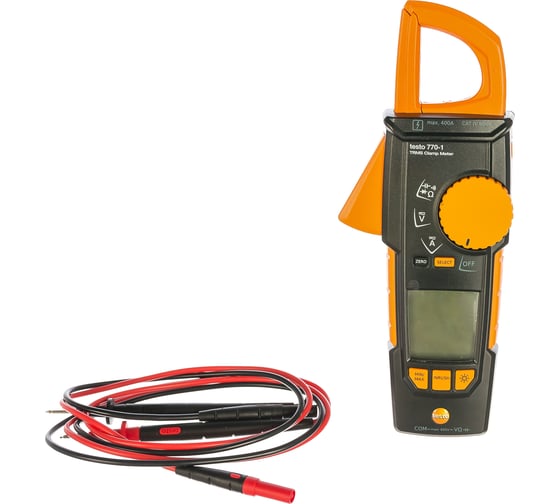Токовые клещи с функцией измерения истинного СКЗ Testo 770-1 0590 7701