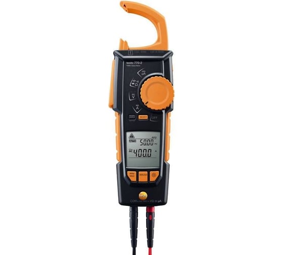 Токовые клещи с функцией измерения истинного СКЗ Testo 770-2 0590 7702