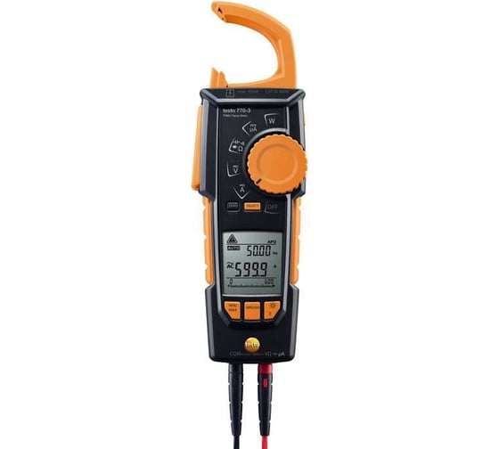 Токовые клещи с функцией измерения истинного СКЗ Testo 770-3 0590 7703
