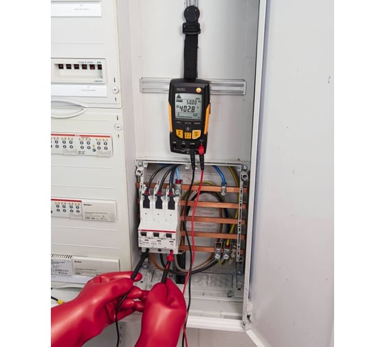 Цифровой мультиметр с функцией измерения истинного СКЗ Testo 760-3 0590 7603