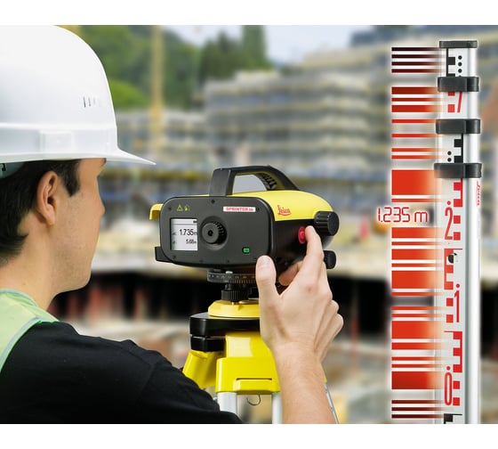 Цифровой нивелир Leica Sprinter 150M 762630 с поверкой