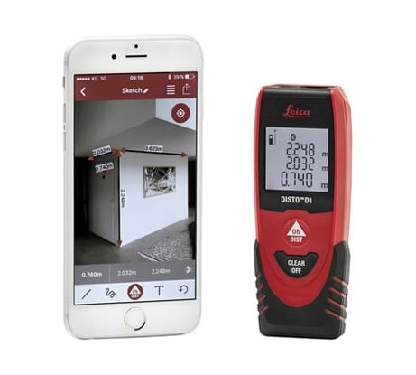 Лазерный дальномер Leica Disto D1 843418