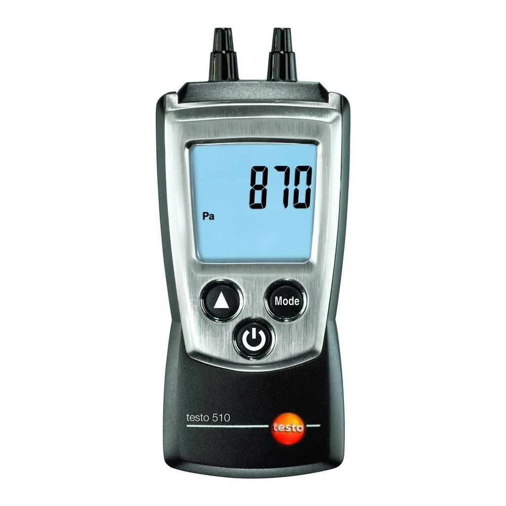 Дифференциальный манометр Testo 510 с поверкой 0563 0510П - выгодная ...