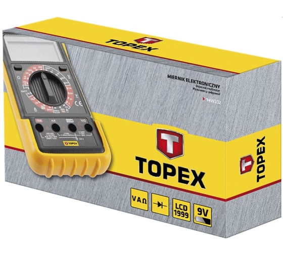 Цифровой мультиметр TOPEX 94W102