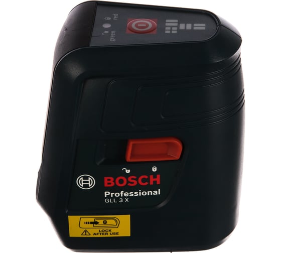 Линейный лазерный нивелир Bosch GLL 3-X 0.601.063.CJ0