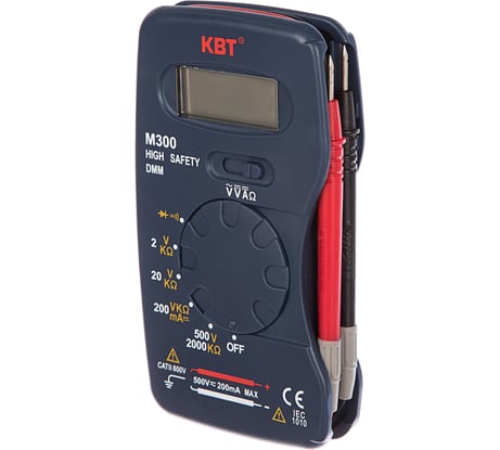 Цифровой мультиметр КВТ M300 70476