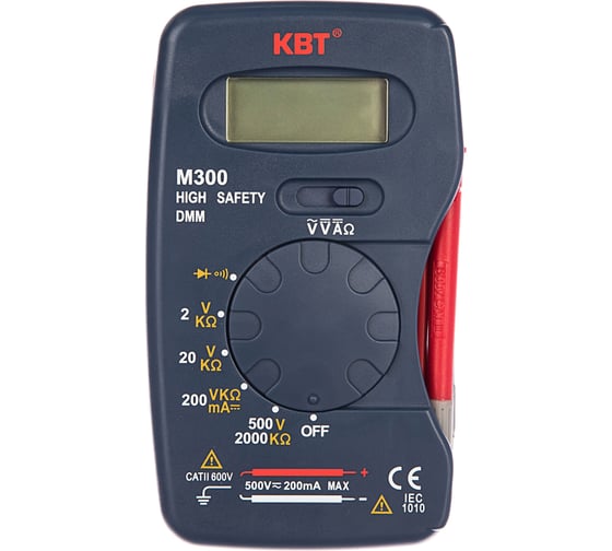Цифровой мультиметр КВТ M300 70476
