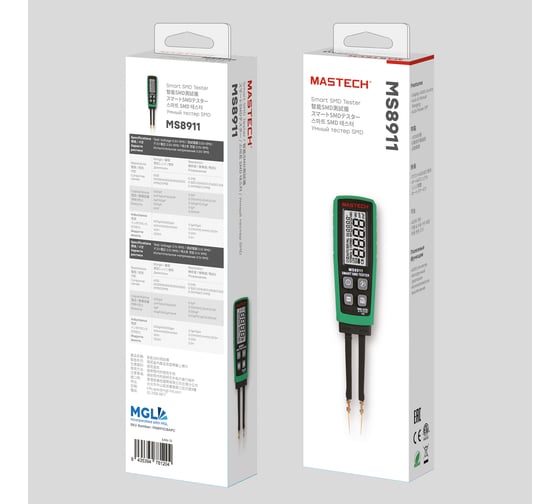 Мультиметр (smart smd-тестер) ms8911 Mastech 13-2049