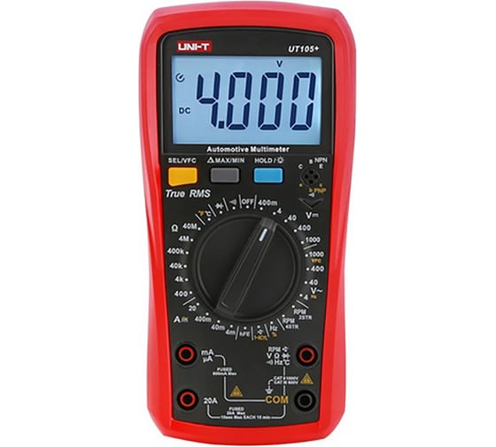 Автомобильный мультиметр UNI-T ut105+ 13-0059